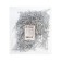 Self -cutting 3.5x45 mm tundra Premium, Secure, Large thread, PH slot, white zinc, 1 kg