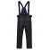 Ski pants for a boy, height 122 cm, black color