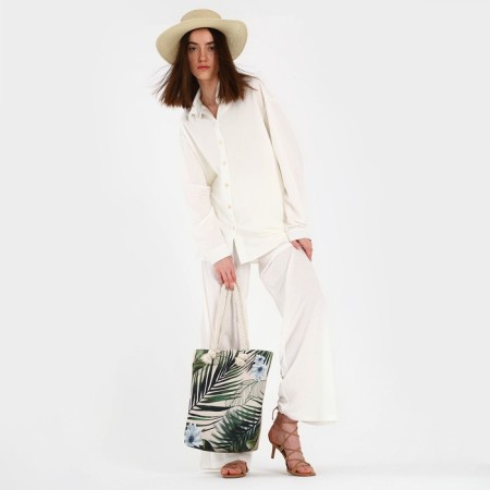 Bag Women's Beach "Plant", 35x40 cm-6