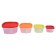 A set of plastic containers Oursson, 230/500/900/1550 ml, 4 pcs