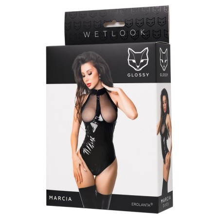Body Glossy Marcia, size L, Black color-5