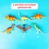 Animal set "Dinosaurs", 6 figures