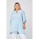 Women's tunic, size 58, white color