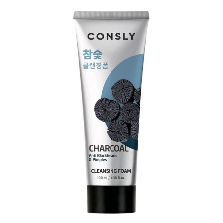 Cream for washing Consly with wood coal against black dots, 100 ml-1