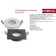 Lamp Built -in era KL86, IP20, 50W, 84x21 mm, black color black