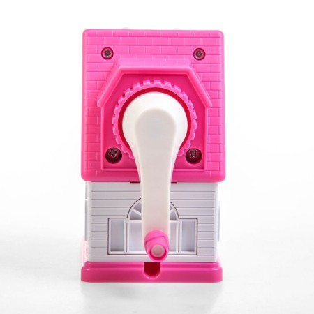 Mechanical sharpener with a "house" container, mix-2