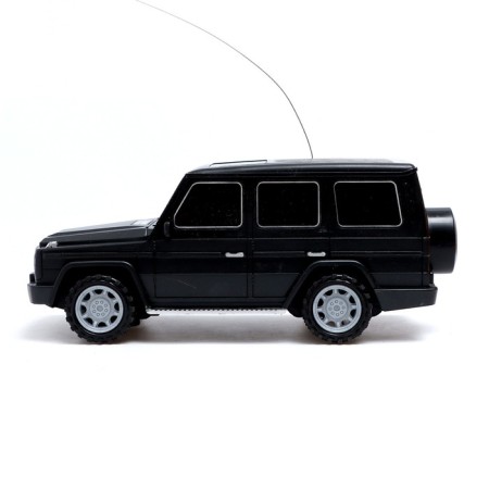 Radio -controlled machine "SUV", on batteries, black color-1