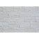 Gypsum tile "Rock" 0.5 sq.m. (26pcs in the set) White, 200x96 mm