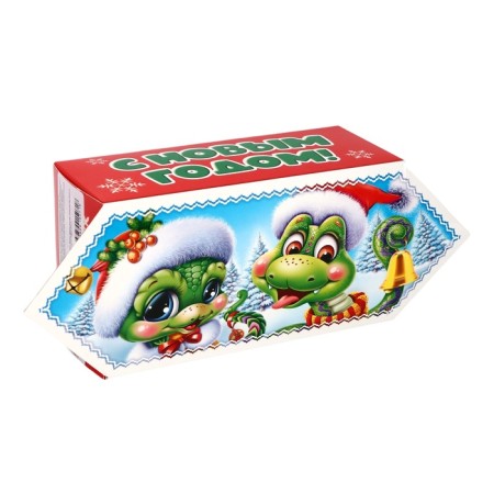 New Year. Gift set of sweets "Sweet couple", with animation, 400 g