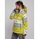 Ski jacket female, size 48, yellow color