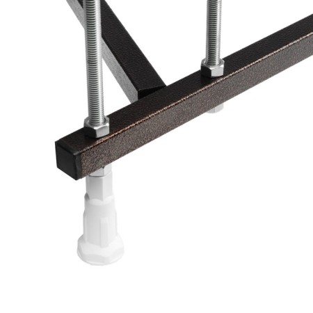 Bath frame Euroleux lait, 150x70 cm, x-shaped-4