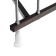 Bath frame Euroleux lait, 150x70 cm, x-shaped