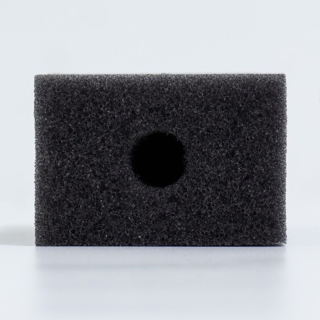 Rectangular sponge for the turbo filter No. 2, 6 x 4 x 11 cm, gray-3