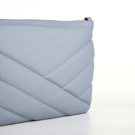 Women's bag with lightning, blue color-3
