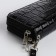 Women's wallet on lightning, black color