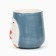 New Year! New Year's ceramic Penguin mug, 600 ml, blue color