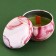 Aromatic candle from bee wax "Beauty", Flower aroma, 6 x 6 x 4 cm.