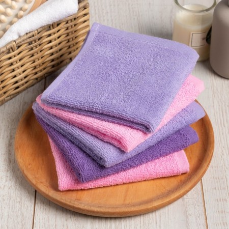 Set of terry napkins "Lama" 30x30 cm -5pcs, 100% HL, 340g/m2-1