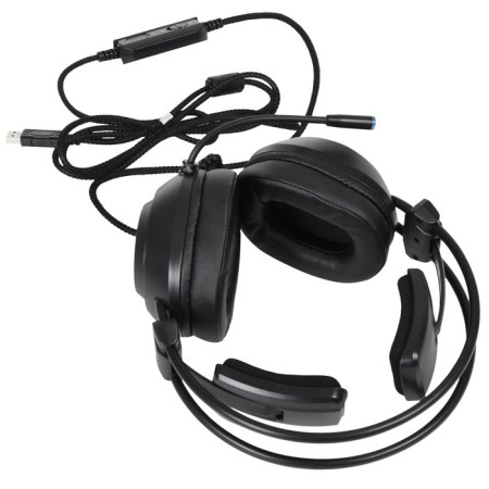 Headphones with a microphone halp HS-L830G Asylum Black 2.1m Monitor Belief (1460163)-5