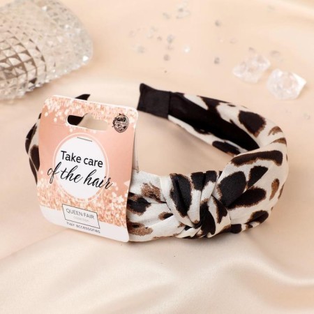 Hair cap "Coquet" 3 cm, light Leo-1