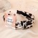 Hair cap "Coquet" 3 cm, light Leo