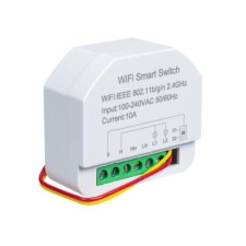 Smart mini relay Sibling PowerSwitch-M2, Wi-Fi, 10A, 220V, two-channel, white