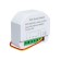Smart mini relay Sibling PowerSwitch-M2, Wi-Fi, 10A, 220V, two-channel, white