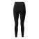 Women's microfiber leggings with fleece 600 den a, black color, size 4