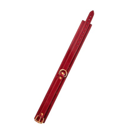 Collar Toyfa Theatre, PU Skin, 41 cm, red color-2