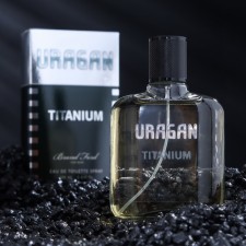 Men's toilet water Uragan Titanium, 100 ml (based on EgoSte Platinum (Chanel)