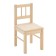 Children's chair Svala, 27x57x29, Massive Pine