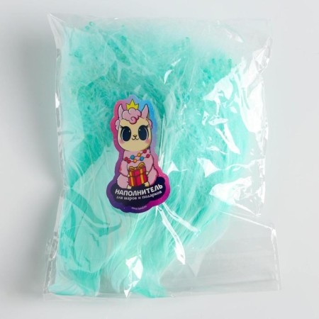 Filler of feathers for balls and gifts, packaging, “dreams”, 15 x 11 cm-1