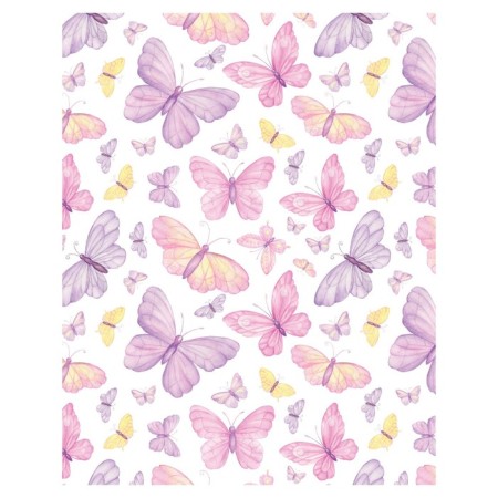 Pillow Roller "Delicate butterflies, decorative, size 16x45 cm-1