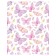 Pillow Roller "Delicate butterflies, decorative, size 16x45 cm