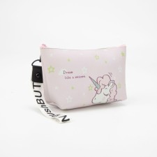 Lightning cosmetic bag, pink color