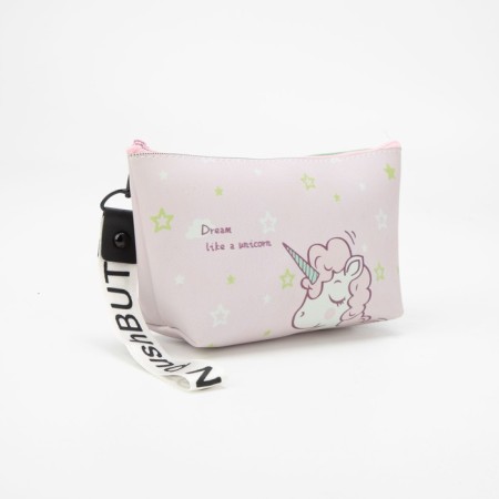 Lightning cosmetic bag, pink color