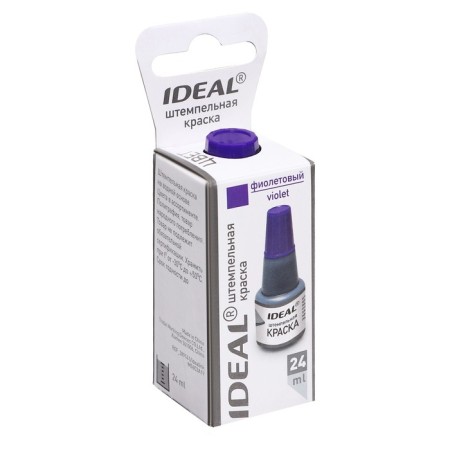 Stamping paint 24 million TRODAT IDEAL, water base, for refueling, purple-2