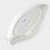 Porcelain dish Magistro "Fish", 35 × 16.5 × 3 cm, white color