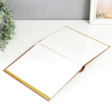 Photo album magnetic on 20 sheets "Classic" Brown 24x28.5x2.5 cm-2