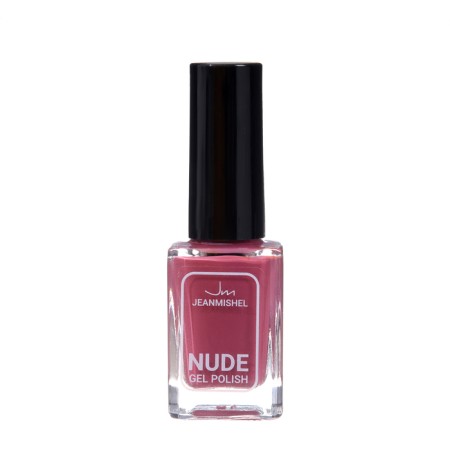 Nail polish with Nude Collection gel effect, tone 394, burgundy tope, 12 ml