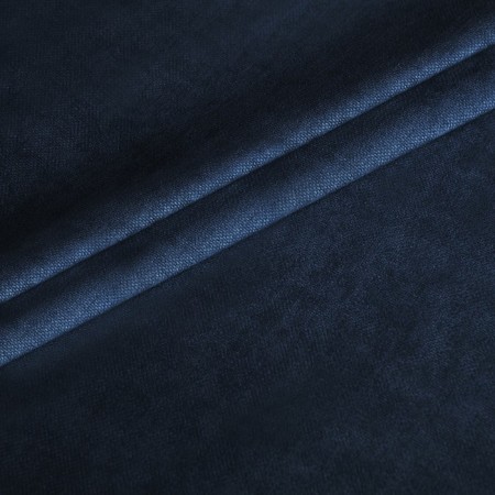 Set of curtains "Soft", size 145 x 270 cm - 2 pcs, grab - 2 pcs, color blue-2