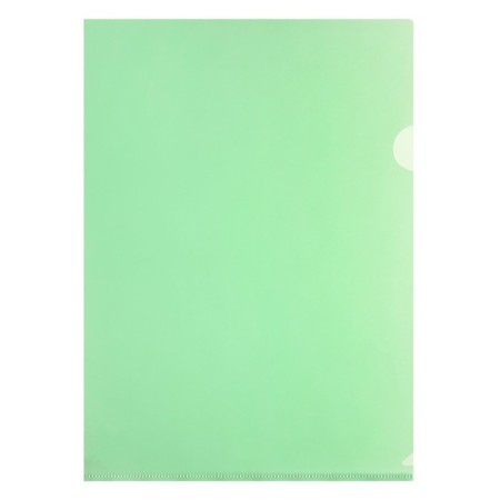 A set of A4, 150 μm folders, calligrata standard, transparent, 5 pieces, mix-4