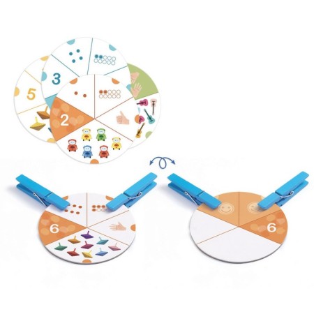 DJeco Table Game "Numerix"-1