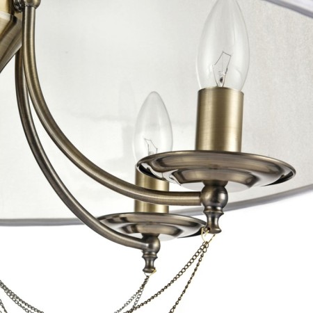 Freya FR2908-PL-05C-BZ Garcia, 630x630x1550 mm, E14, 5x40W, bronze color-2