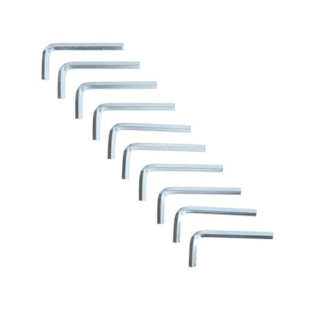 The key furniture tundra, hexagonal Mr.-shaped, steel 45, 4 mm, 10 pcs.-1