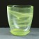 Flower pot with the pallet "Harmony", yellow 2 l