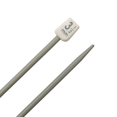 Knitting needles straight, aluminum, 3.50 mm/35cm, 2 pcs-2