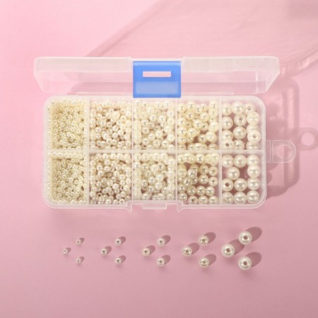 Assorted pursuit pearls, d = 3 /4 /5 /6 /8 mm, pearl color-2