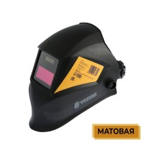 Mask welder Tundra Profi F1, matte, chameleon, 90x35 mm, din 11, 1/1/2, li p/p, mpp