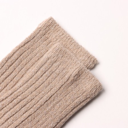 Women's socks "Hobby Line", beige color, size 36-40-1